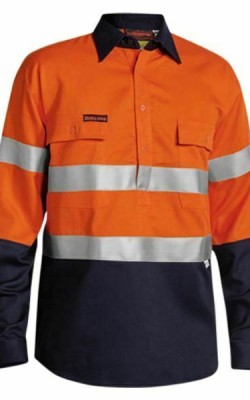 Bisley High Visibility Shirts Hi Vis Work Uniforms